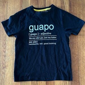 Cactus Black 'Guapo' Kids Tee